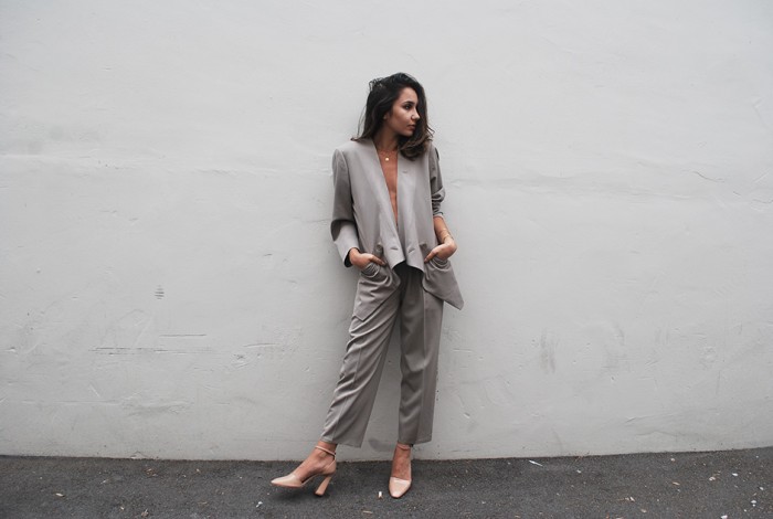 issey miyake suit marni heels celine clutch ny fashion blog